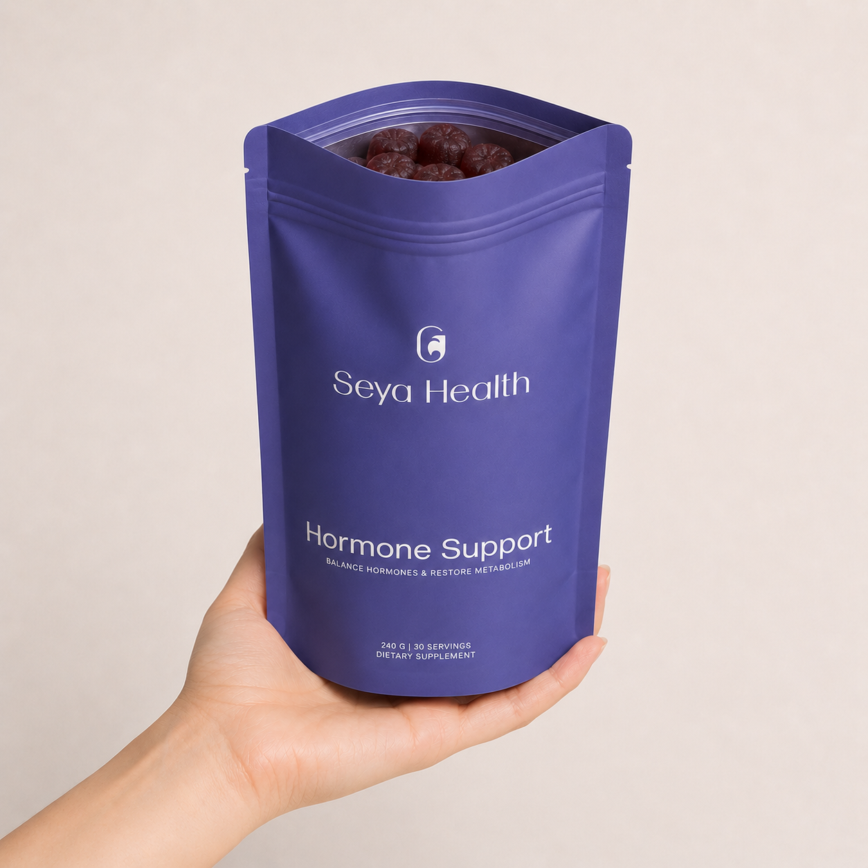Supplement pouch